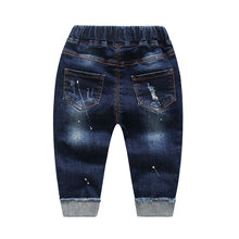 Load image into Gallery viewer, Baby Girls Boys Jeans Pants Enfant Stretchy Denim Trousers