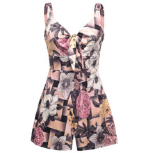 Load image into Gallery viewer, women clothing V-neck Shorts Short Sleeve romper - nevaehshalo