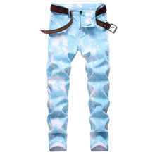 Load image into Gallery viewer, New Fashion White Jeans Casual Male Hip Hop (Sizes 34-42)