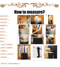Load image into Gallery viewer, Tailor Made Slim Fit Male Suits Peak Lapel Double Breasted 2 Pieces Best Men Blazer Pants