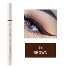 Load image into Gallery viewer, Soft Tip Color Eyeliner Waterproof Durable Liquid Eyeliner White Eyeliner Pencil Very Fine Liquid Eyeliner Pen
