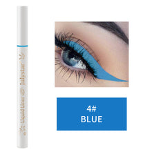 Load image into Gallery viewer, Soft Tip Color Eyeliner Waterproof Durable Liquid Eyeliner White Eyeliner Pencil Very Fine Liquid Eyeliner Pen
