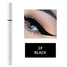 Load image into Gallery viewer, Soft Tip Color Eyeliner Waterproof Durable Liquid Eyeliner White Eyeliner Pencil Very Fine Liquid Eyeliner Pen
