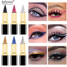 Load image into Gallery viewer, New Colorful Easy Coloring Non Staining Eyeliner Waterproof Non Fading Eyeliner Paste Pen
