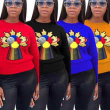 Load image into Gallery viewer, Patch hair ball sweater top
