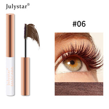 Load image into Gallery viewer, Cream Waterproof Anti Sweat Not Dizzy Dye Slender Long Curl Warped Thick Color Mascara
