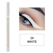 Load image into Gallery viewer, Soft Tip Color Eyeliner Waterproof Durable Liquid Eyeliner White Eyeliner Pencil Very Fine Liquid Eyeliner Pen
