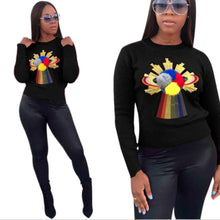 Load image into Gallery viewer, Patch hair ball sweater top
