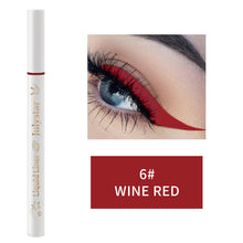 Load image into Gallery viewer, Soft Tip Color Eyeliner Waterproof Durable Liquid Eyeliner White Eyeliner Pencil Very Fine Liquid Eyeliner Pen
