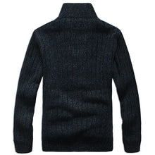 Load image into Gallery viewer, Men&#39;s Winter  Sweater Thick Fleece Casual Cardigan Knitted
