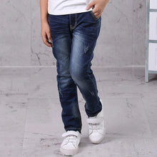 Load image into Gallery viewer, Boys Jeans Classic Pants Denim Casual
