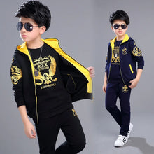 Load image into Gallery viewer, Sports Suit for Boys 3PCS/Set Children
