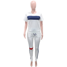 Load image into Gallery viewer, Women Summer T-shirt Matching Two 2 Piece Set Outfits Casual Tracksuit
