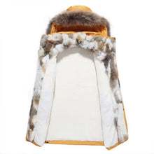 Load image into Gallery viewer, Real Fur Winter Jacket Men Parkas Thicken Warm Coat
