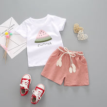 Load image into Gallery viewer, New Boys Girls Letter  2Pcs/sets Kids Infant Cotton Sports
