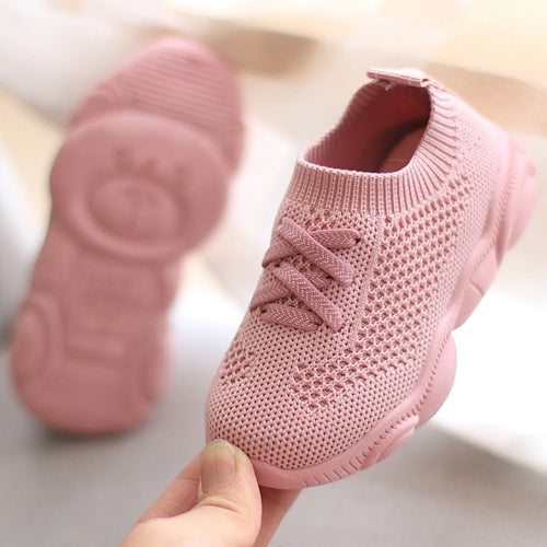 Kids Shoes Antislip Soft Bottom Baby Sneaker Casual Flat Sneakers Shoes Children size Girls Boys Sports Shoes - nevaehshalo