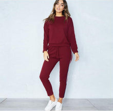 Load image into Gallery viewer, Women 2 Piece  Sports Suit Sweatshirt+Pants  for Women - nevaehshalo
