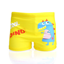 Load image into Gallery viewer, Boy Swimming Trunks dinosaur fish Print Cartoon - nevaehshalo
