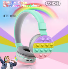 Load image into Gallery viewer, Decompression Cute Kids Net Red Bluetooth Head-Mounted Private Model
