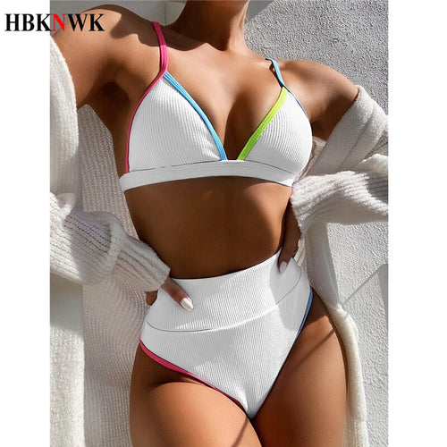 Swimsuit Women High Waist Bikini Sets - nevaehshalo