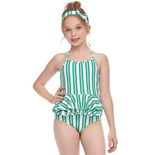 Load image into Gallery viewer, Children&#39;s New Swimsuit Girls Positioning Printing One Piece Swimsuit - nevaehshalo
