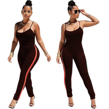 Load image into Gallery viewer, Fashion two piece set women clothes  Sexy halter top and pants
