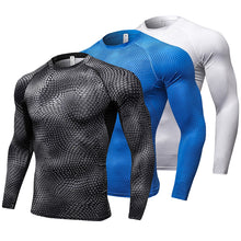 Load image into Gallery viewer, Long Sleeve Sport Shirt Men Quick Dry Running T-shirts Gym Clothing Fitness Top Crossfit T Shirt - nevaehshalo
