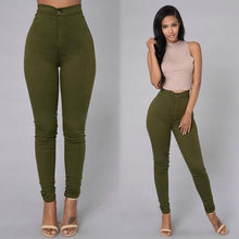 Load image into Gallery viewer, Plus Size High Waist Skinny Jeans - nevaehshalo
