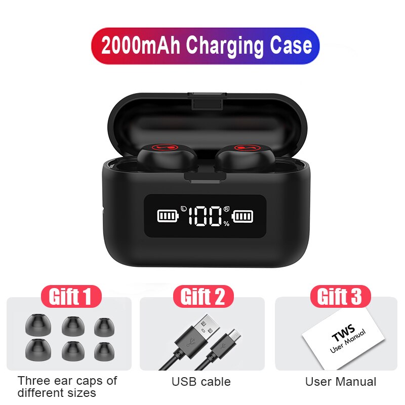 B281 Bluetooth Earphone Touch Earphones Wireless