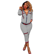 Load image into Gallery viewer, 2pcs Women&#39;s Hooded Long Sleeve Tops Long Pants - nevaehshalo
