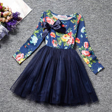 Load image into Gallery viewer, 3 4 5 6 7 8 Years Flower Girl Birthday Dress Wedding Kid&#39;s Children Girls Clothes Princess Baby Colorful Clothing - nevaehshalo
