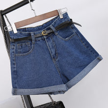 Load image into Gallery viewer, High Waist Women Jeans Denim Shorts Pockets Casual Short - nevaehshalo
