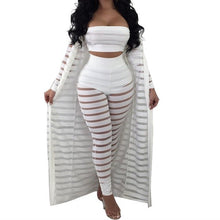 Load image into Gallery viewer, Big Size S-3xl Summer Tracksuit  Sexy Women&#39;s Set Three Pieces Suits  Casual - nevaehshalo
