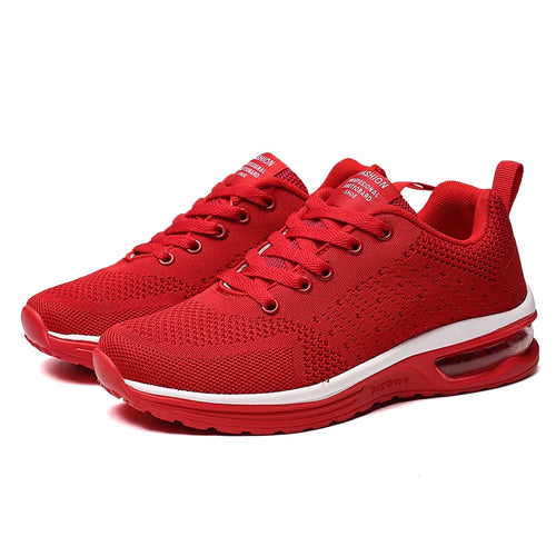 Men Running Shoes Breathable Lightweight Running Sneakers Women Flats Sports Shoes Air Cushioning Athtetic Gym Couple Shoes - nevaehshalo