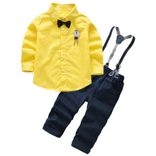 Load image into Gallery viewer, 4Pcs Boys Clothes Sets Summer Children Clothing Baby Boy Sport Suit T-shirt+Jeans Costume For Kids - nevaehshalo
