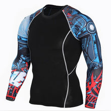 Load image into Gallery viewer, Mens Compression Shirts 3D Teen Wolf Jerseys Long Sleeve T Shirt Fitness Men Lycra MMA Crossfit T-Shirts Tights Brand Clothing - nevaehshalo
