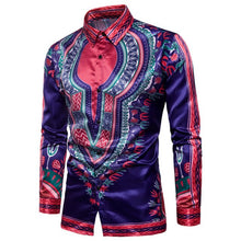 Load image into Gallery viewer, Africa Clothing Men&#39;s Shirt Print Bazin African
