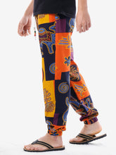 Load image into Gallery viewer, Tribal Print Drawstring Pants
