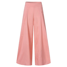 Load image into Gallery viewer, Women Elegant High Waist Wide Leg Pants Spring - nevaehshalo
