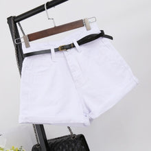 Load image into Gallery viewer, High Waist Women Jeans Denim Shorts Pockets Casual Short - nevaehshalo
