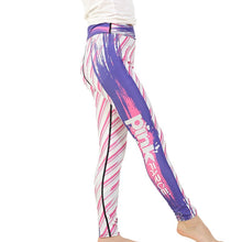 Load image into Gallery viewer, Girls Gym Leggings Running Yoga Pants Fitness High Waist Tights
