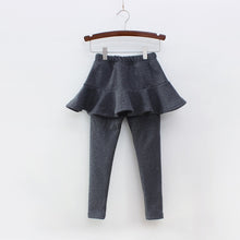 Load image into Gallery viewer, Thickened Girls  Cotton Leggings Skirt-pants
