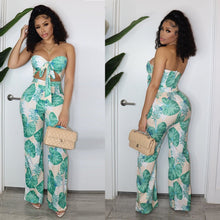 Load image into Gallery viewer, Sexy Printed Chest Wrapped Jumpsuit  omen&#39;s Casual Jumpsuit
