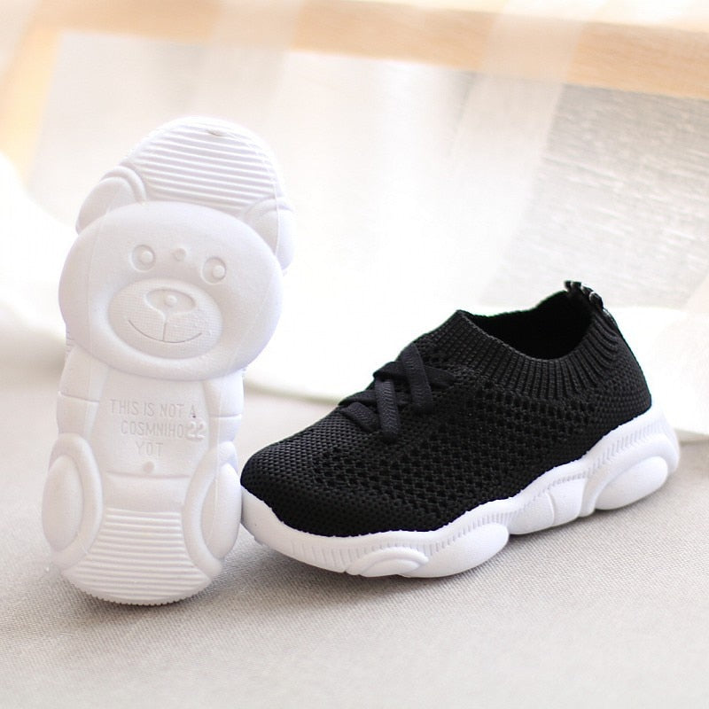 Kids Shoes Antislip Soft Bottom Baby Sneaker Casual Flat Sneakers Shoes Children size Girls Boys Sports Shoes - nevaehshalo