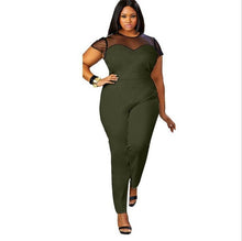 Load image into Gallery viewer, Big Size Casual Office Work Summer Women Jumpsuit
