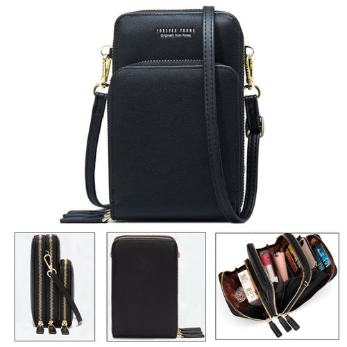 Crossbody Cell Phone Shoulder Bag Women Cellphone Bag Fashion Daily Use Card Holder Mini Summer Shoulder Bag for Wallet - nevaehshalo