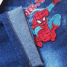 Load image into Gallery viewer, Boys Jeans Children Spiderman Denim Pants for Kids Clothing Casual Trousers - nevaehshalo
