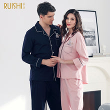 Load image into Gallery viewer, Arrival pajamas couple cotton set men and women matching pajamas  high quality top brand - nevaehshalo
