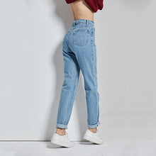 Load image into Gallery viewer, Womens  High Waist Jeans Full Length
