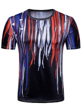 Load image into Gallery viewer, 3D Shoelace Print Short Sleeve T-shirt - nevaehshalo
